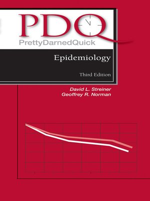 cover image of PDQ Epidemiology